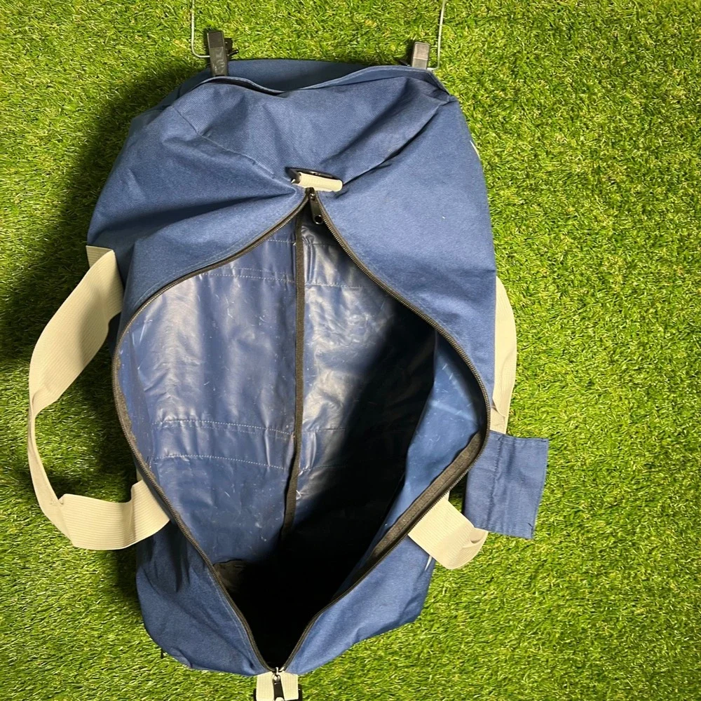 Dallas Cowboys Duffle Bag Blue Canvas Star Logo Travel Gym Weekender